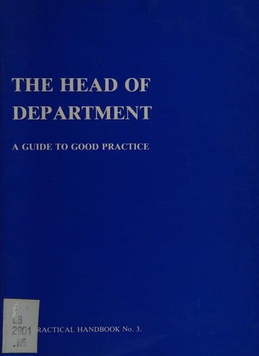 The head of department