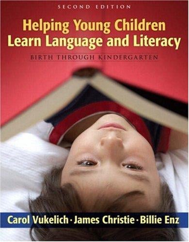 Helping Young Children Learn Language and Literacy