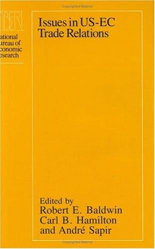 Issues in US-EC trade relations