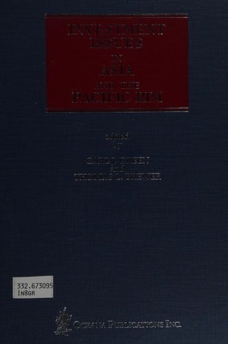 Investment issues in Asia and the Pacific rim