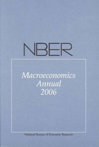 NBER macroeconomics annual 2006