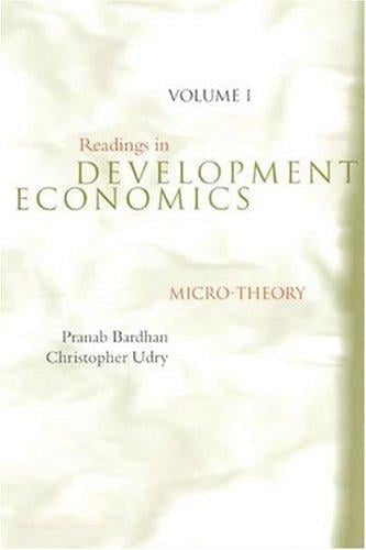 Readings in development microeconomics