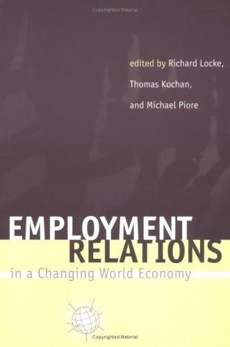Employment relations in a changing world economy