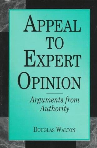 Appeal to expert opinion