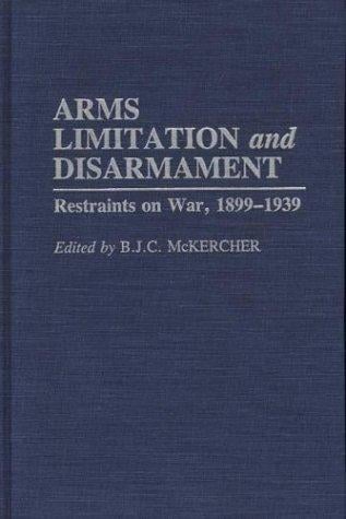 Arms limitation and disarmament