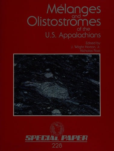 Mélanges and olistostromes of the U.S. Appalachians