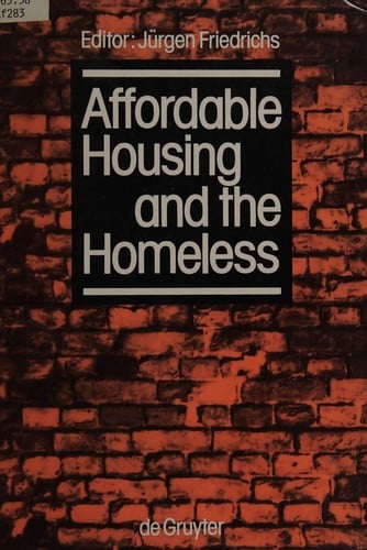 Affordable housing and the homeless