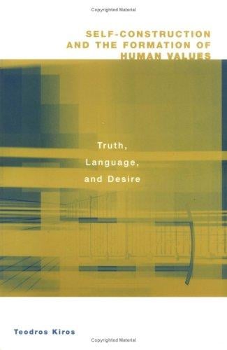 Self-construction and the formation of human values