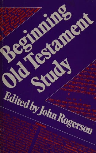 Beginning Old Testament study