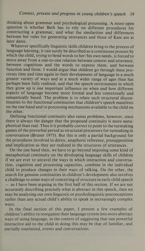 Children thinking through language