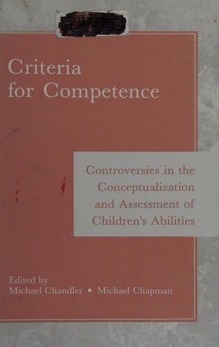 Criteria for competence