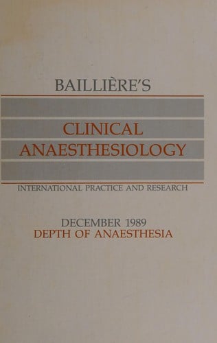 Depth of anaesthesia