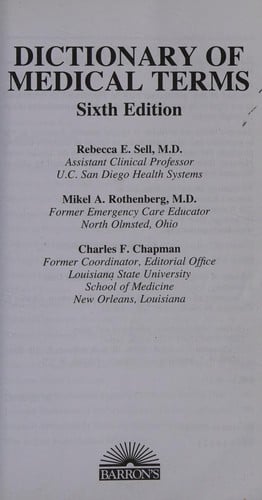 Dictionary of medical terms