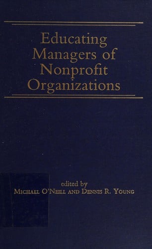 Educating managers of nonprofit organizations