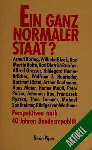 Ein Ganz normaler Staat?