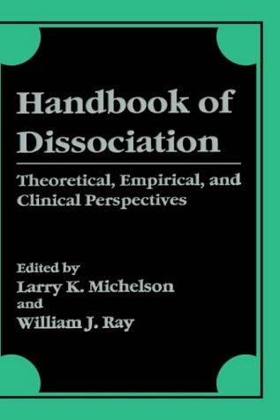 Handbook of dissociation