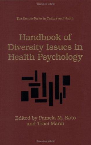 Handbook of diversity issues in health psychology