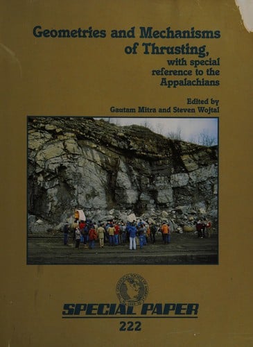 Geometries and mechanisms of thrusting, with special reference to the Appalachians