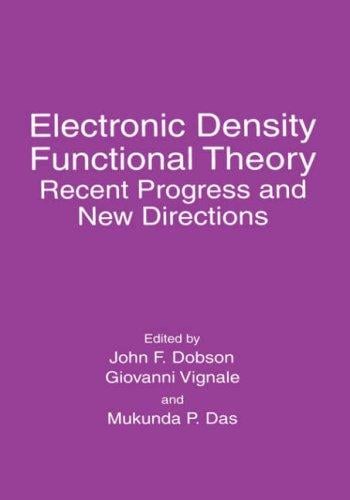 Electronic density functional theory