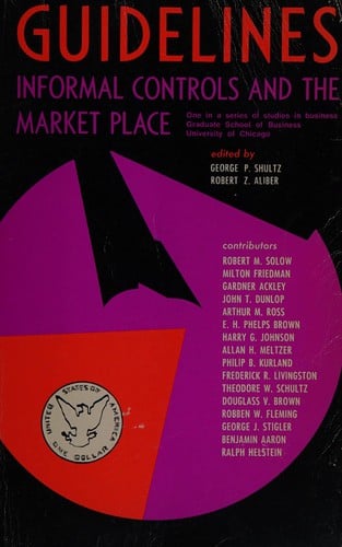 Guidelines, informal controls, and the market place