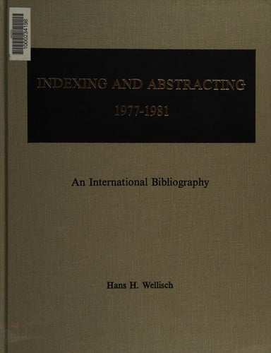 Indexing and abstracting, 1977-1981