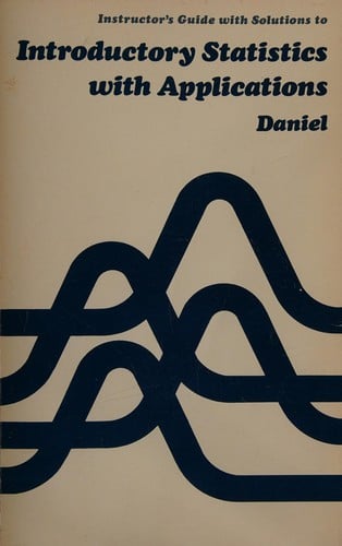 Instructor's guide with solutions [to] Introductory statistics with applications