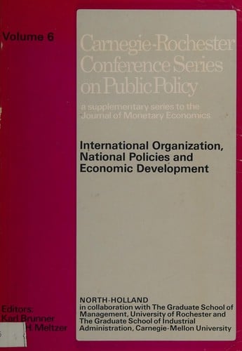 International organization, national policies and economic development