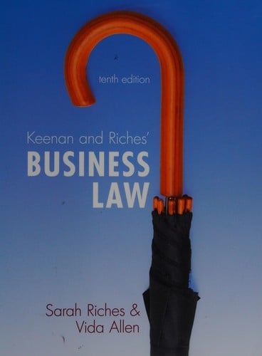 Keenan and Riches' business law