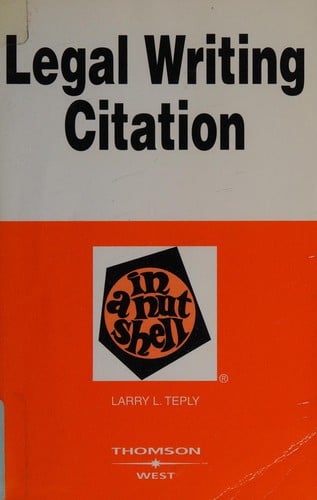 Legal writing citation in a nutshell