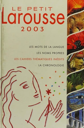 Le petit Larousse 2003, en couleurs