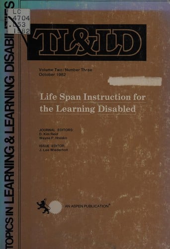 Life span instruction for the learning disabled