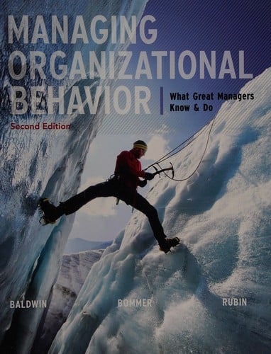 Managing organizational behavior