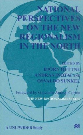 National perspectives on the new regionalism in the north