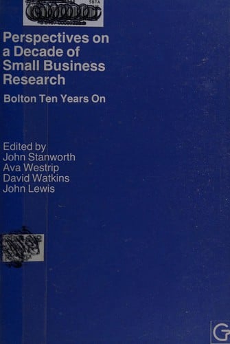 Perspectives on a decade of small business research