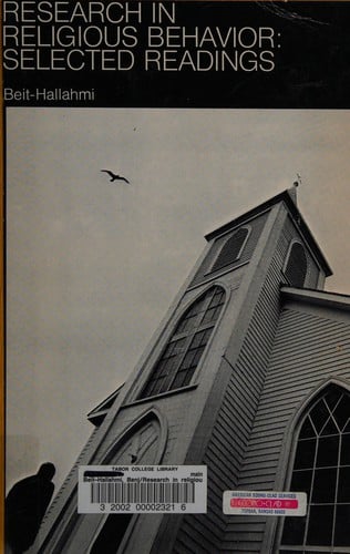 Research in religious behavior: selected readings