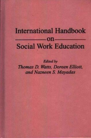 International handbook on social work education