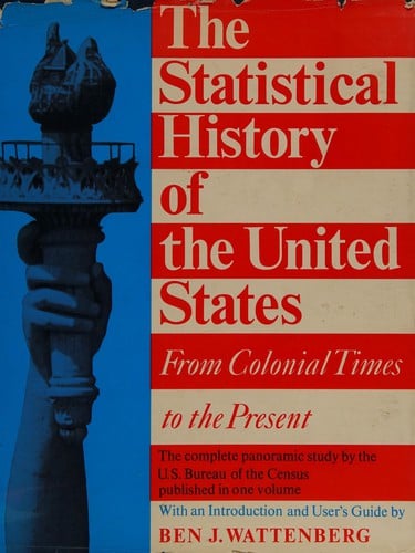The statistical history of the United States from colonial times to the present