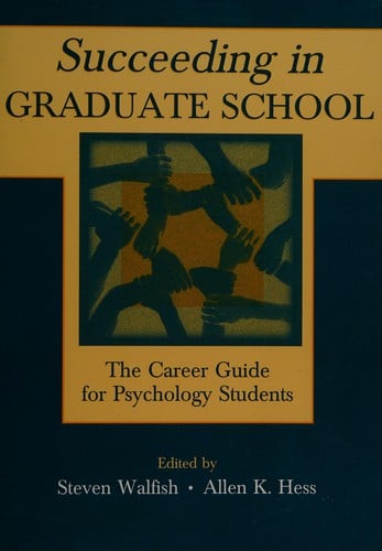 Succeeding in graduate school