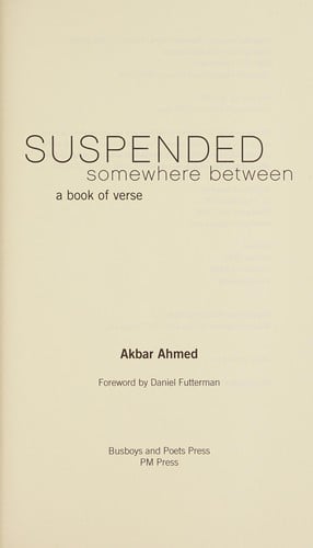 Suspended somewhere between