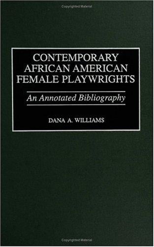 Contemporary African American female playwrights