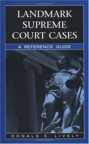 Landmark Supreme Court cases