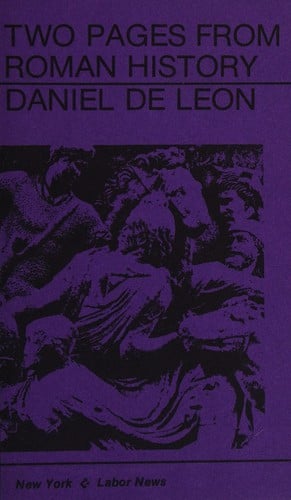 Two pages from Roman history