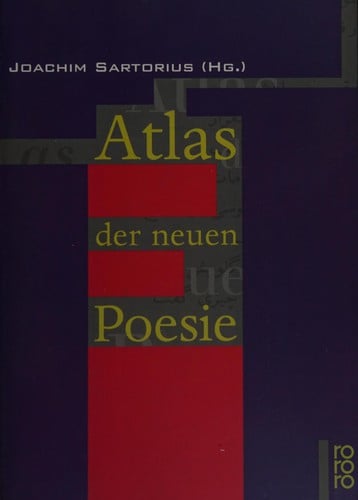 Atlas der neuen Poesie