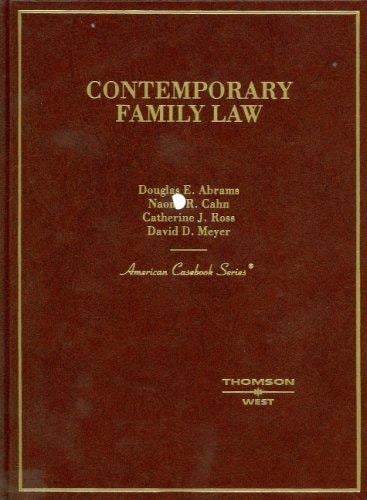 Contemporary family law