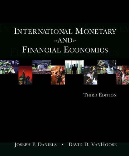 International monetary and financial economics