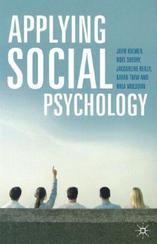 Applying social psychology