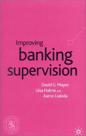 Improving banking supervision