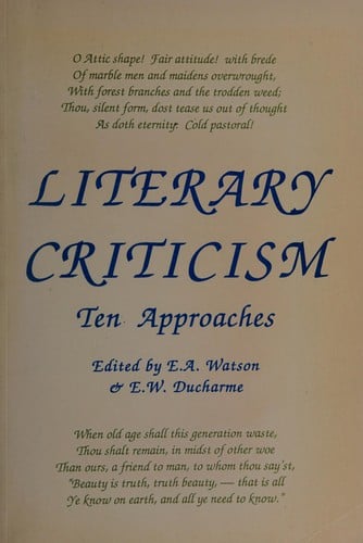 Literary criticism