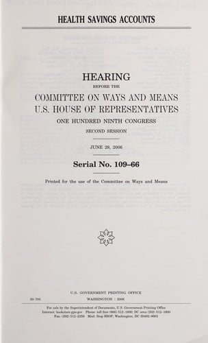 Health savings accounts