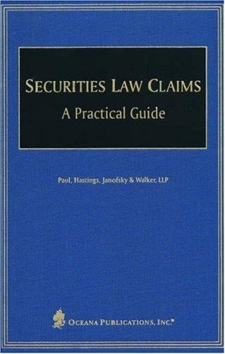Securities law claims